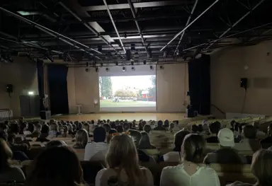 Filmvisning med publik